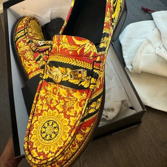 Versace | Shoes | Versace Loafers | Poshmark display picture 1